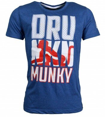 Ανδρικό T-shirt Drunknmunky D7115